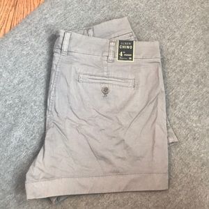 Grey J.Crew Shorts
